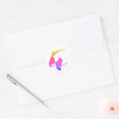 Rainbow Horse Heads Sticker (Envelop)