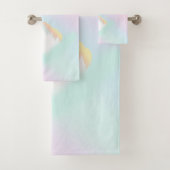 Rainbow Horse Unicorn Equestrian Girly Bad Handdoek (Insitu)