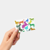 Rainbow Horses - "Dolle Hondjes om Paarden!" Badge (Handheld)
