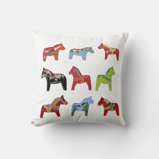 Rainbow Horses Pillow Kussen (Voorkant)