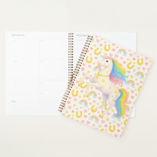 Rainbow Horses Planner for Kids — Cooper & Cody, C (Display)