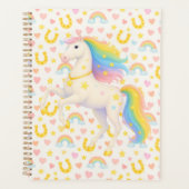 Rainbow Horses Planner for Kids — Cooper & Cody, C (Voorkant)