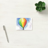 Rainbow Hot Air-ballon Post-it® Notes (Kantoor)