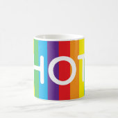 Rainbow "HOT" Mug Koffiemok (Center)