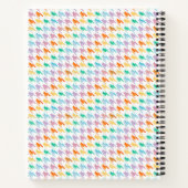 Rainbow Houndstooth-laptop Notitieboek (Achterkant)