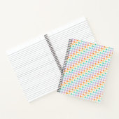 Rainbow Houndstooth-laptop Notitieboek (Binnen)