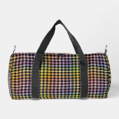 Rainbow Houndstooth Pattern Plunjezak (Achterkant)