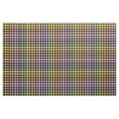 Rainbow Houndstooth Pattern Stof (Fat Quarter)