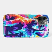 Rainbow Hued Dog Art Case-Mate iPhone Case (Achterkant (horizontaal))