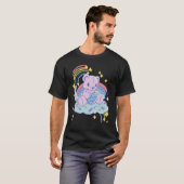 Rainbow Hug Me Cute Teddy Love Hug Dealer Cute Ted T-shirt (Voorkant volledig)