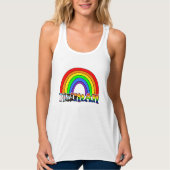 Rainbow Human LGBTQ+ T-Shirt (Voorkant)