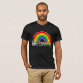 Rainbow Human LGBTQ+ T-Shirt (Voorkant volledig)