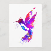 Rainbow Hummingbird Briefkaart (Voorkant)