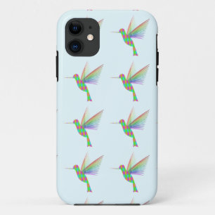 Rainbow Hummingbird Case-Mate iPhone Case