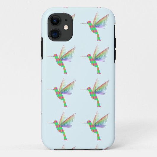 Rainbow Hummingbird Case-Mate iPhone Case (Achterkant)