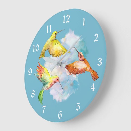 Rainbow Hummingbird Dance Grote Klok (Hoek)