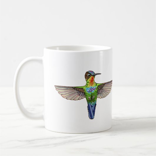 Rainbow Hummingbird Koffiemok (Links)