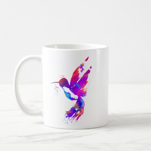 Rainbow Hummingbird Koffiemok (Links)