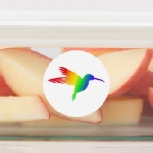 Rainbow Hummingbird Labels (Aangebracht)