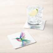 Rainbow Hummingbird Paper Onderzetters (Insitu)