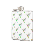 Rainbow Hummingbird Patroon Heupfles (Links)