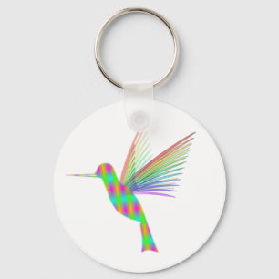 Rainbow Hummingbird Sleutelhanger