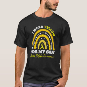 Rainbow I Draag geel voor mijn zoon Spina Bifida A T-shirt