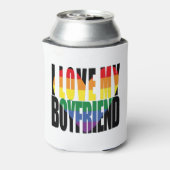 Rainbow I hou van mijn vriend Blikjeskoeler (Blikje Achterkant)