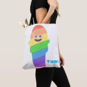 Rainbow Ice Cream Pal Tote Bag (Dichtbij)