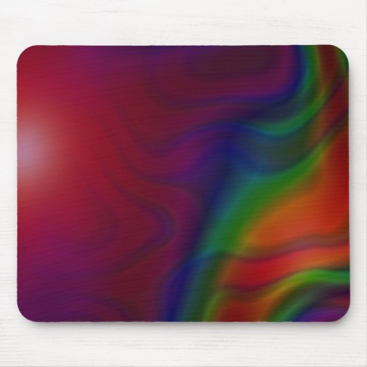 Rainbow Ice Mousepad Muismat (Voorkant)