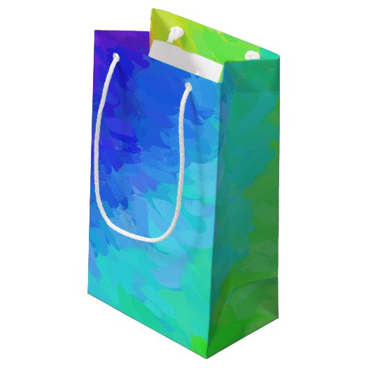 Rainbow Icy Klein Cadeauzakje (Achterkant Gekanteld)