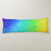 Rainbow Icy Lichaamskussen (Achterkant)