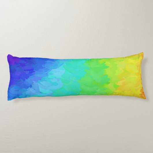 Rainbow Icy Lichaamskussen (Achterkant)