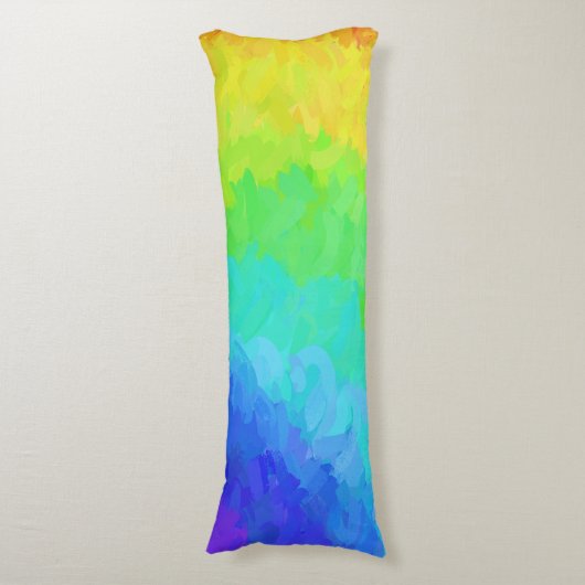 Rainbow Icy Lichaamskussen (Voorkant Verticaal)