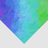 Rainbow Icy Tissuepapier (Detail)