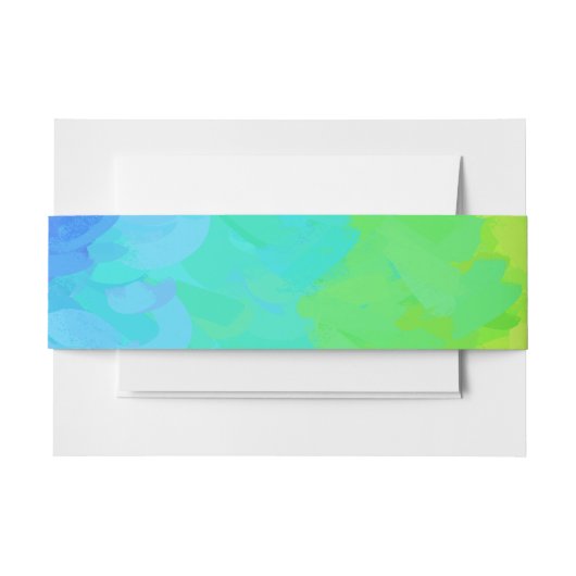 Rainbow Icy Uitnodigingen Wikkel (Voorkant Voorbeeld)