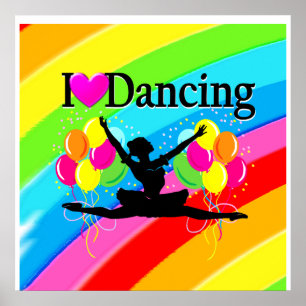 RAINBOW IK HOOR VAN DANCING PARTIJGOEDEREN POSTER