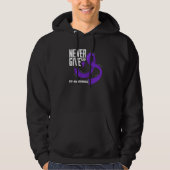 Rainbow Immune Thrombocytopenia Platelets ITP Awar Hoodie (Voorkant)