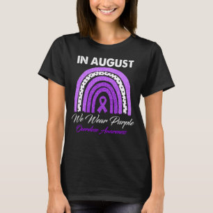 Rainbow In augustus Draag we Paarse overdosering T-shirt