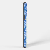 Rainbow in watercolor - blue pattern iPhone hoesje (Rechterkant)
