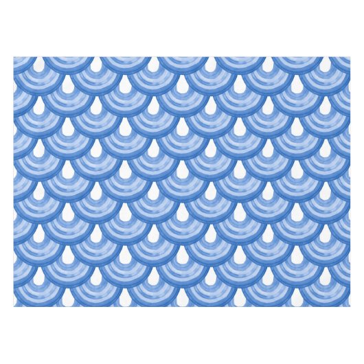 Rainbow in watercolor - blue pattern tafelkleed (Voorkant (Horizontaal))