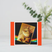 Rainbow Indigo Briefkaart (Staand voorkant)