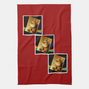 Rainbow Indigo Theedoek