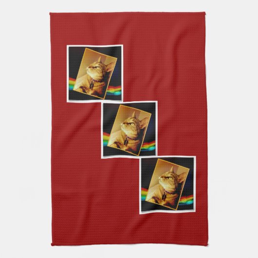 Rainbow Indigo Theedoek (Verticaal)