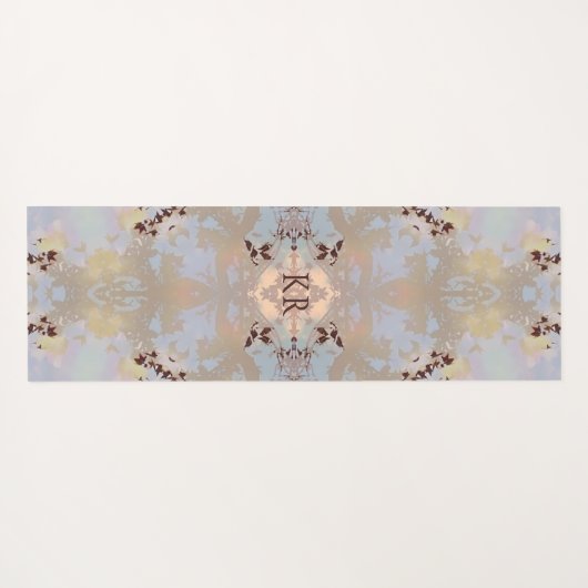 Rainbow Infinity Chakra Yogi Astral Body Yoga Mat (Achterkant (horizontaal))