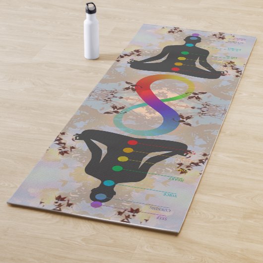 Rainbow Infinity Chakra Yogi Astral Body Yoga Mat (In situ)