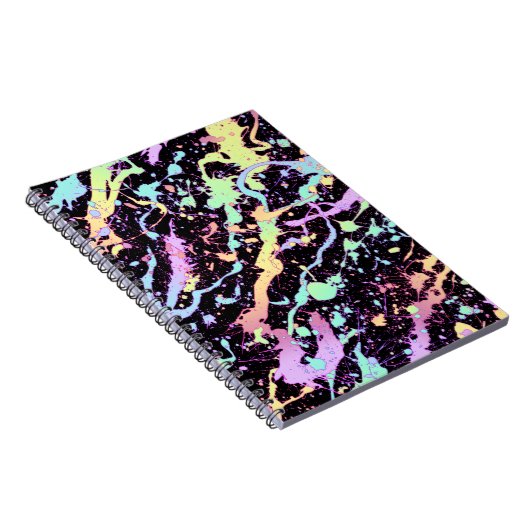Rainbow Ink Splash Extreme : Notitieboek (Rechterzijde)