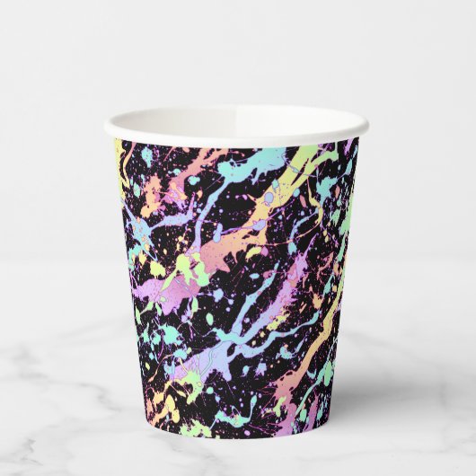 Rainbow Ink Splash Extreme : Papieren Bekers (Links)