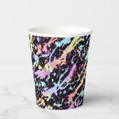 Rainbow Ink Splash Extreme : Papieren Bekers (Rechts)