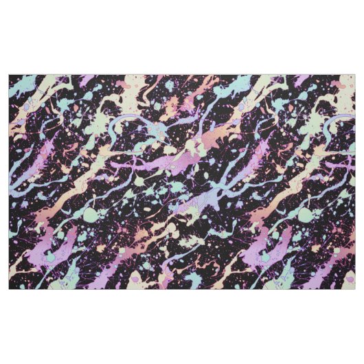 Rainbow Ink Splash Extreme : Stof (Fat Quarter)